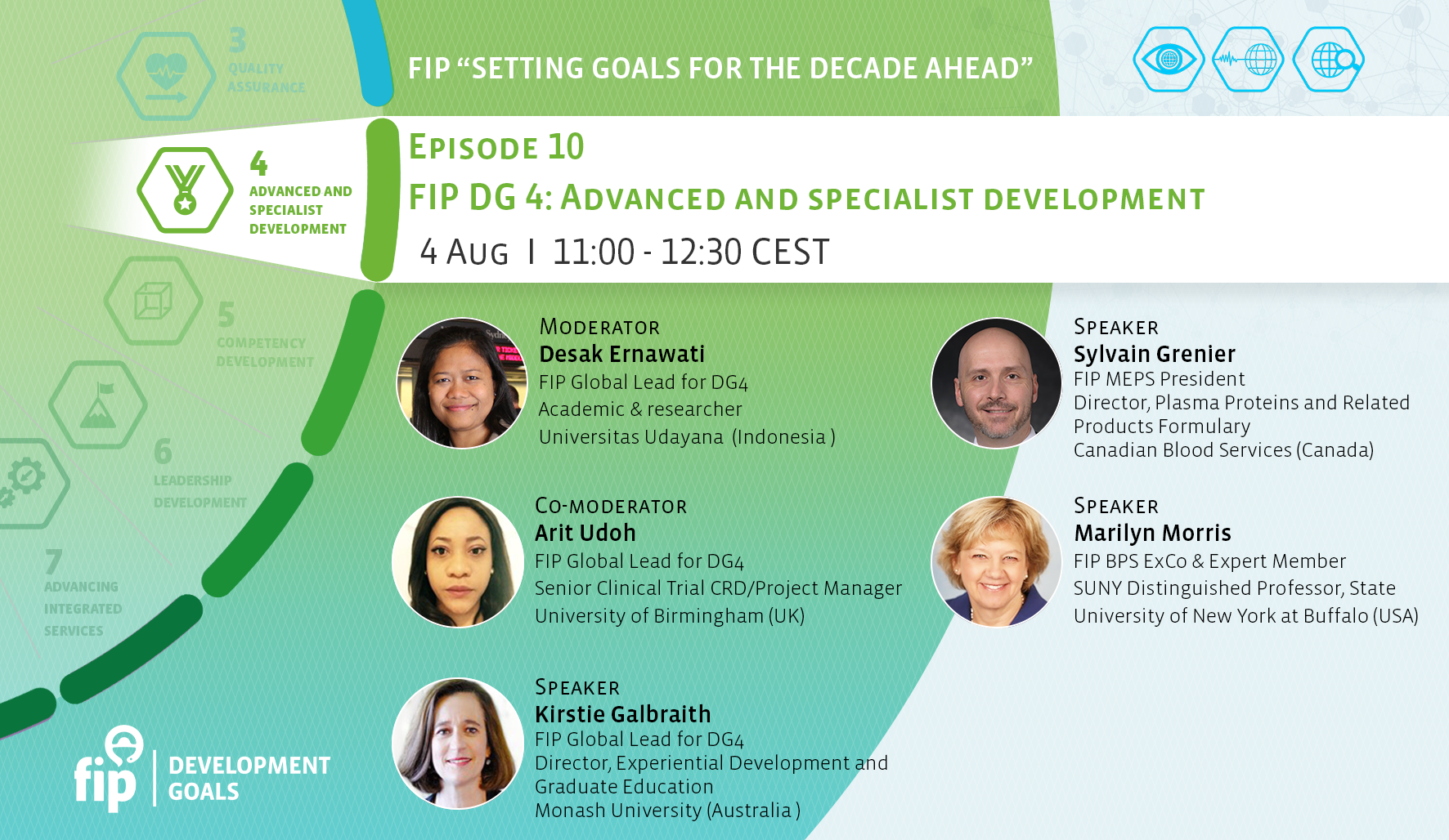 FIP “Setting goals for the decade ahead” | Episode 10 | FIP DG 4: Advanced and specialist development Thumbnail