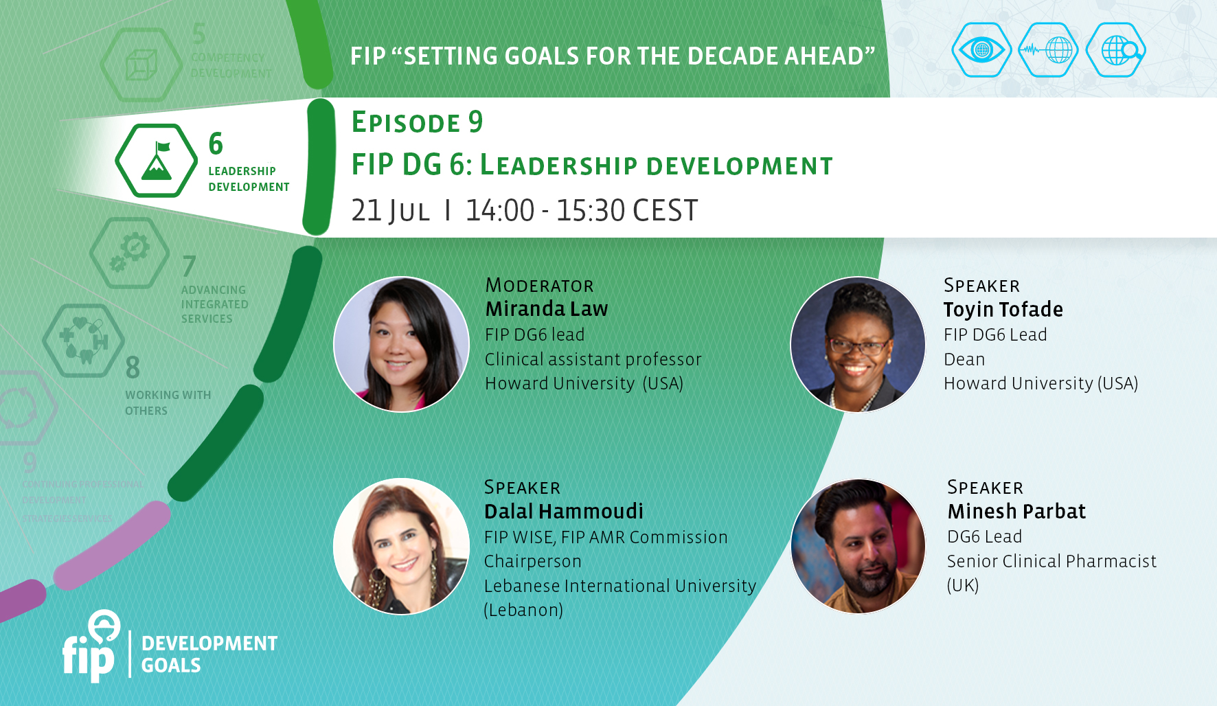 FIP “Setting goals for the decade ahead” | Episode 9 | FIP DG 6: Leadership development Thumbnail