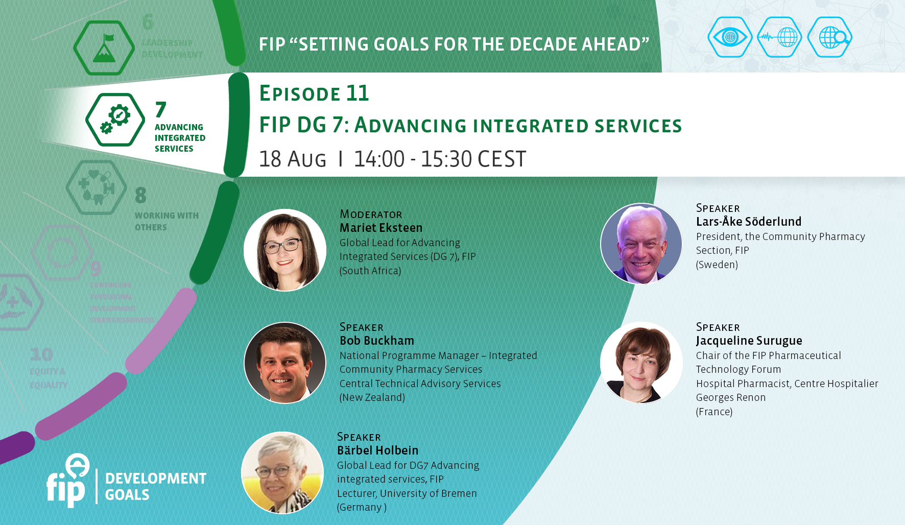 FIP “Setting goals for the decade ahead” | Episode 11 | FIP DG 7: Advancing integrated services Thumbnail