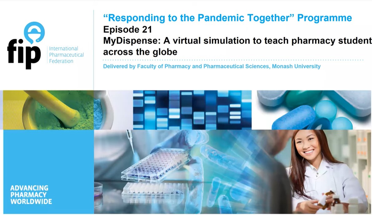 MyDispense: A virtual simulation to teach pharmacy students across the globe Thumbnail